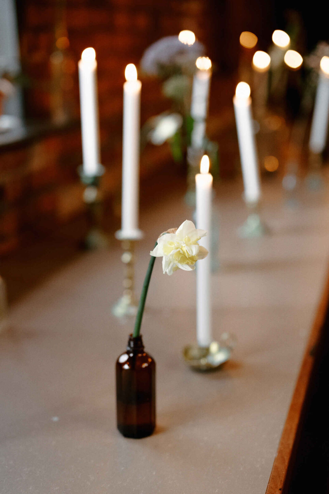 Floral arrangement at The Chimney house Sheffield 