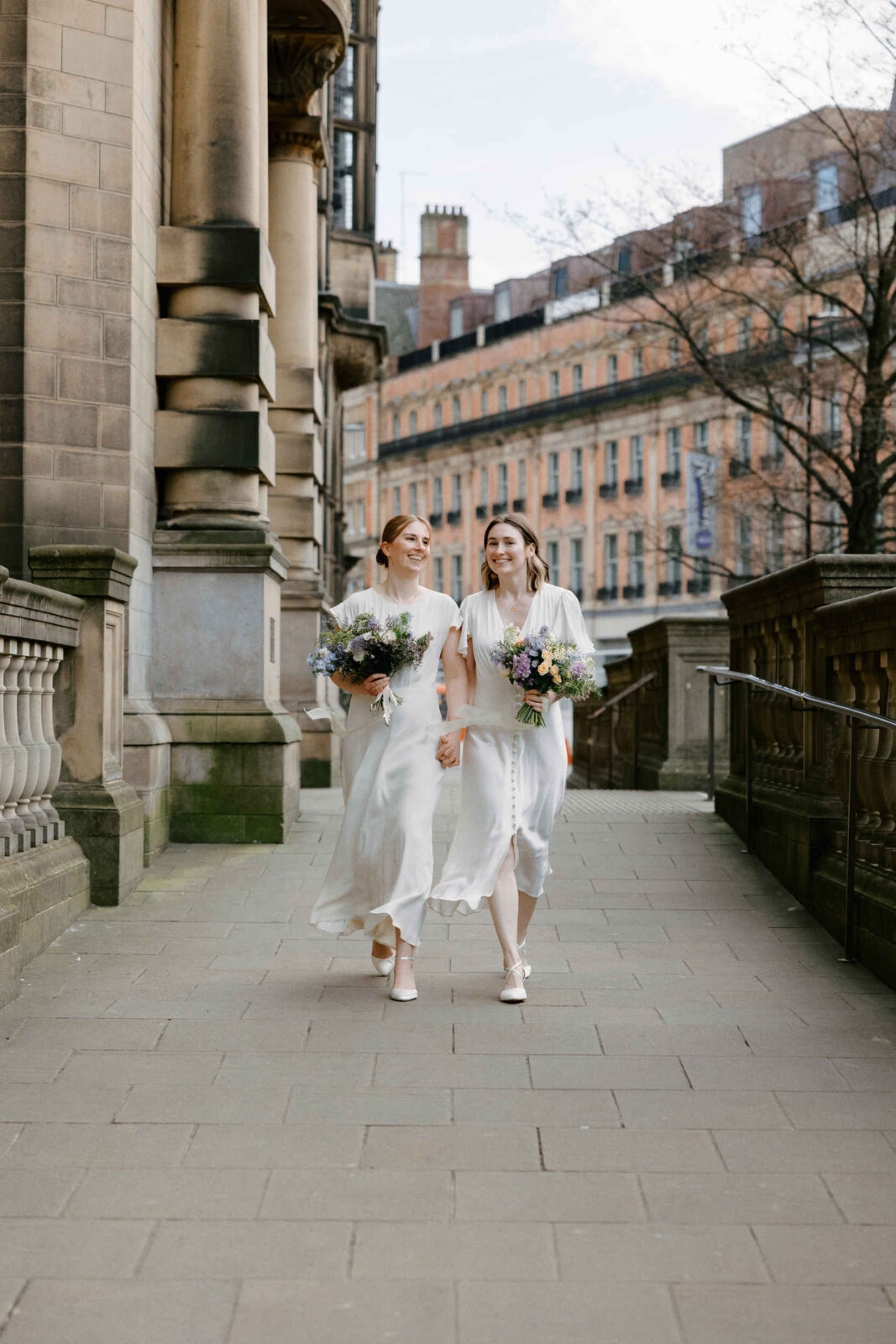 LGBTQ+ Same Sex couple Portrait at Sheffield Wedding
