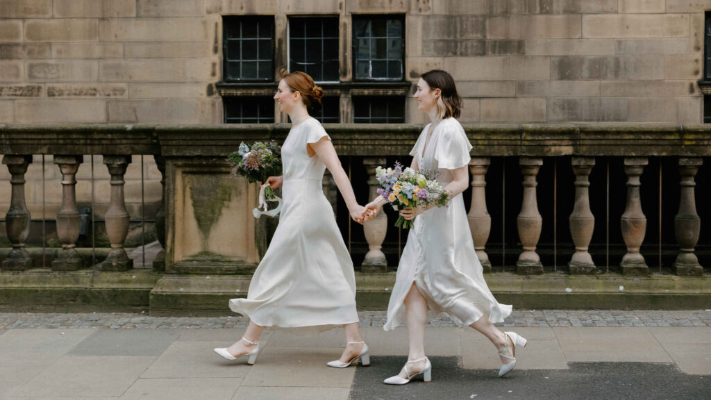 Same sex LGBTQ+ Wedding at Sheffield Town Hall