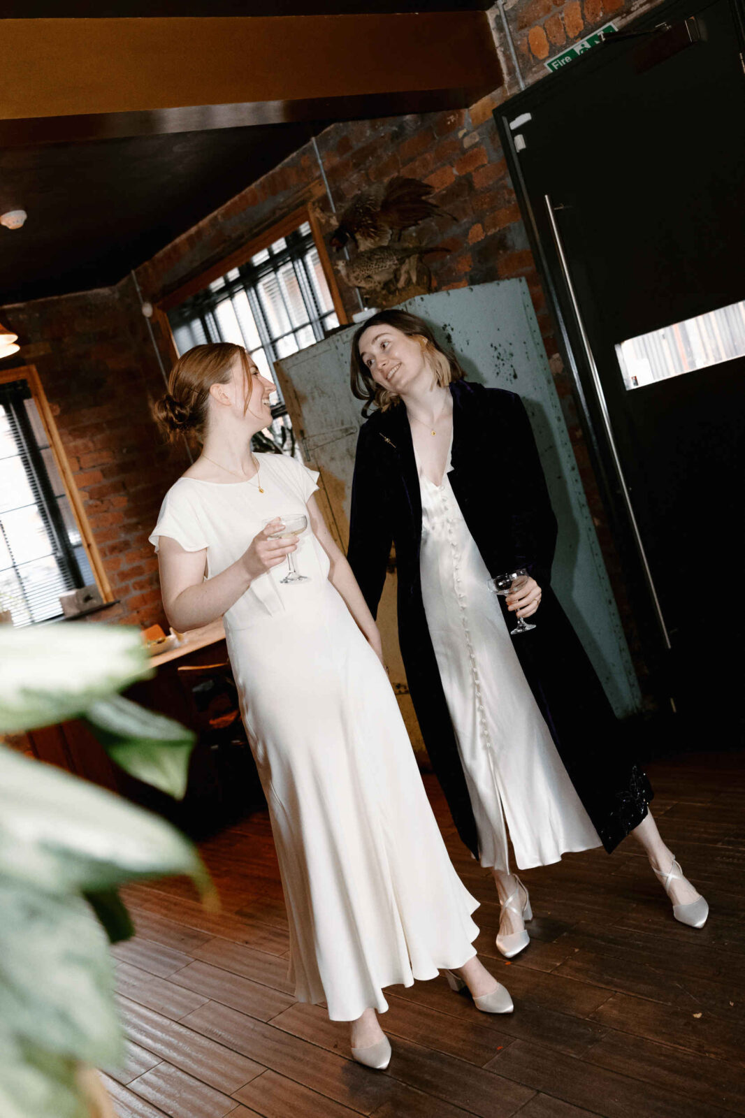 Documentary photograph of same sex couple wedding at The Chimney House, Sheffield 